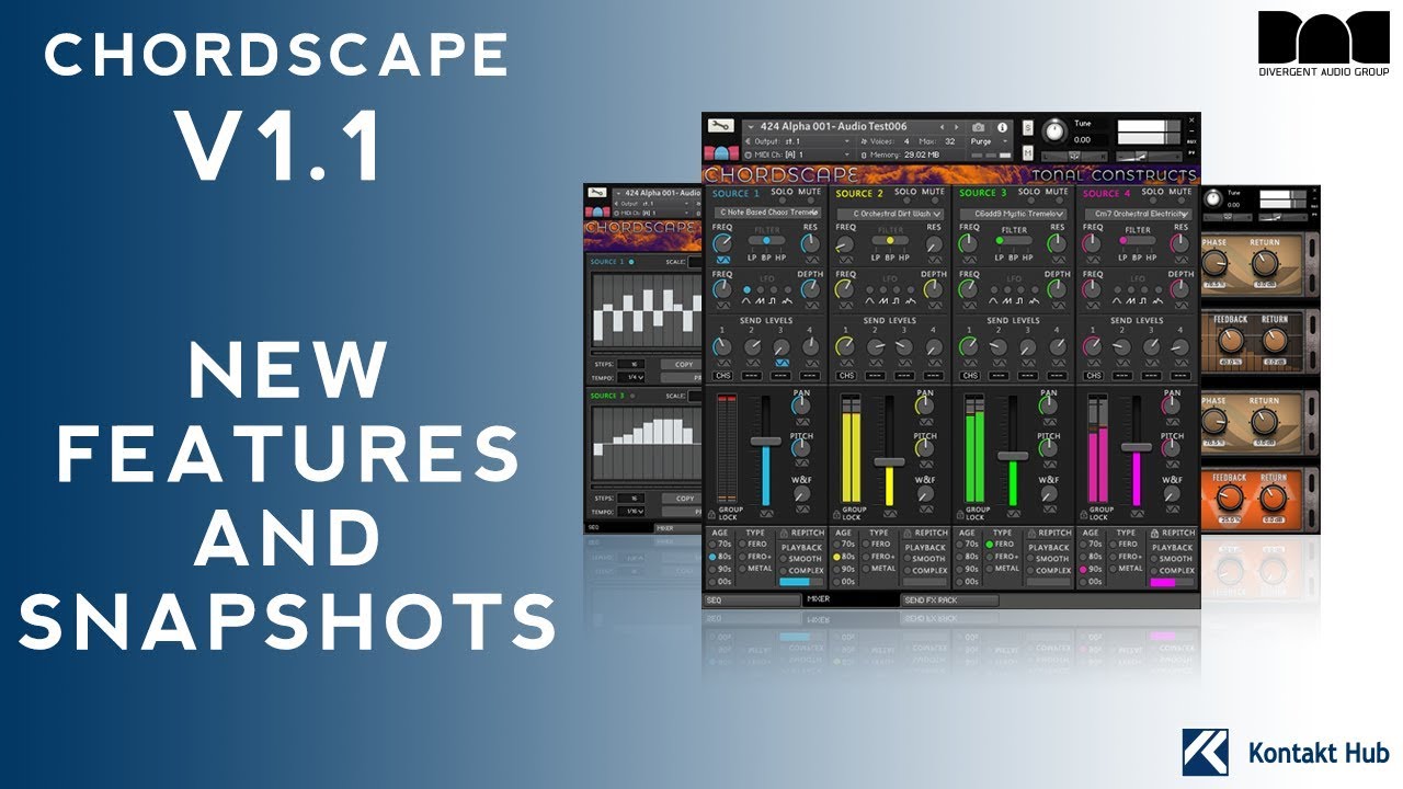 Overview and Demo Of Snapshots in Chordscape V1.1