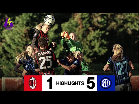 Sconfitta nel Derby | AC Milan 1-5 Inter | Serie A Women Highlights