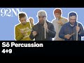 Sō Percussion performing 4+9 by Eric Cha-Beach