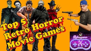 Top 5: Horror Movie Genre Retro Video Games