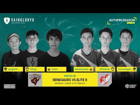 Renegades vs Elite 8 Semifinal 1 Vainglory 8 SEA Autumn Season S2W2