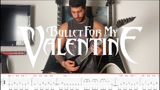 Bullet For My Valentine -&quot;Suffocating Under Words Of Sorrow &quot; Guitar Cover with On Screen Tabs (#10)