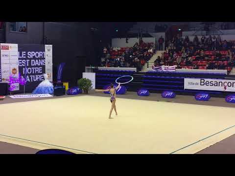 Elsa Ohlmann cerceau - Nat A 14/15 ans - France Besançon 2018