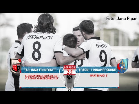 16. voor 2016: Tallinna FC Infonet - Pärnu Linnameeskond 3:1 (3:1)