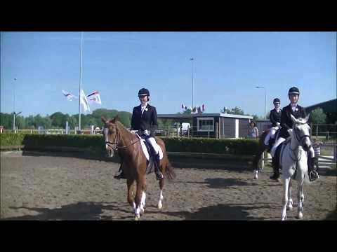 Losrijden NK Carrousel 2017 1e Divisie Pony's