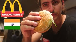 MCDONALDS In INDIA 🇮🇳 (BEST MCDONALDS EVER!)