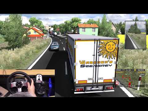 Euro Truck Simulator 2 - Promods 2.45 - Naturalux - Zagreb para Virovitica | Logitech G27 - Gameplay