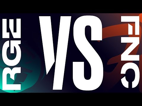 RGE vs. FNC - Week 5 Day 1 | LEC Summer Split| Rogue vs. Fnatic (2019)