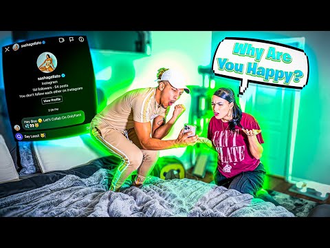 Una modella di OnlyFans vuole collaborare!...SCHERZO AL FIDANZATO