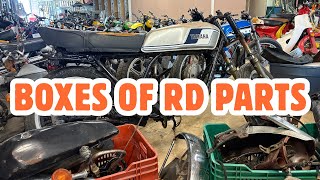 Building 3 Yamaha RD’s from Boxes! | Two-Stroke Resurrection Begins