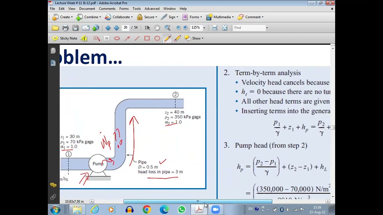 Video Lecture Fluid Mechanics 12/16