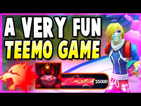 SINGED VS TEEMO IS AN ENJOYABLE MATCHUP I SWEAR | League of Legends Singed Top