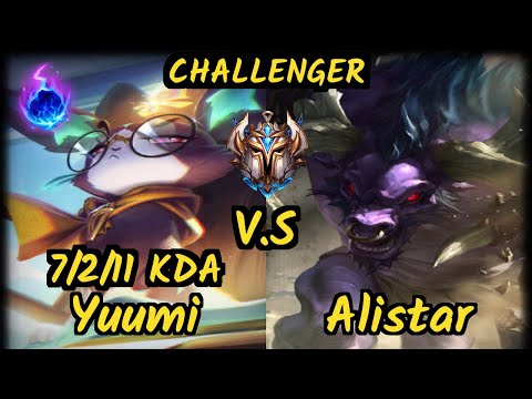 Dumbledoge (YUUMI) vs ALISTAR - 7/2/11 KDA BOTTOM SUPPORT CHALLENGER GAMEPLAY - EUW