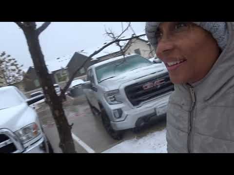 NIEVE/SNOW EN TEXAS 1/10/2021🙏🏽🌨⛄️❤️