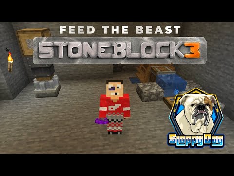 Figuring Out This Create Stuff... Stoneblock 3 Ep 2!!