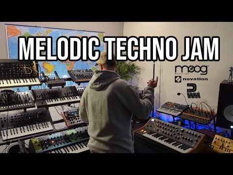 Live Melodic Techno Jam | Fromhill Records | Moog Matriarch & Sub37 / Novation Peak / PWM Malevolent