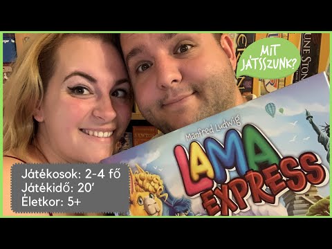 Lama Express Játékbemutató - Mit Játsszunk?