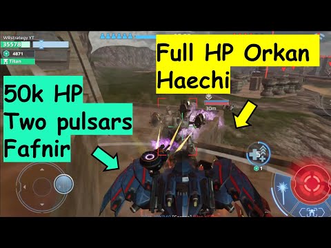 50% Damaged Pulsar Fafnir vs newly spawn Orkan Haechi