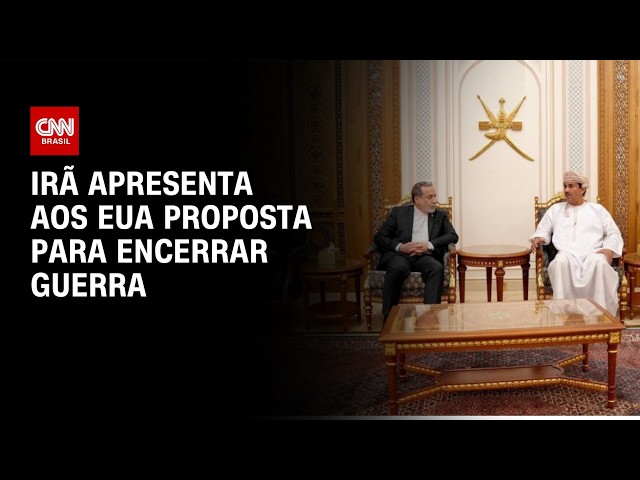 Irã apresenta proposta para reabrir Ormuz e encerrar a guerra, diz agência | CNN NOVO DIA