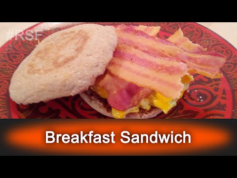 Breakfast Sandwich - Ready, Set, Flambé: Fun Size