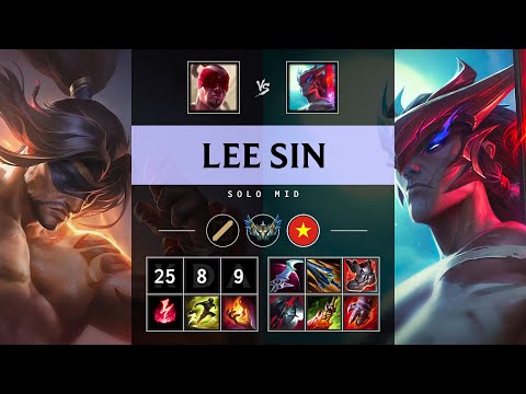 Lee Sin Mid vs Yone - VN Challenger Patch 25.06