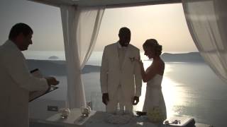 Santorini Wedding Video - Glenn & Ashley - Dana Villas - Greece