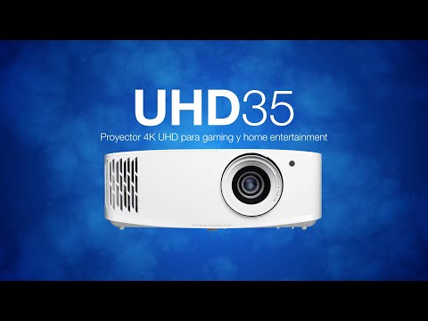 Optoma UHD35 – Proyector 4K UHD gaming y home entertainment