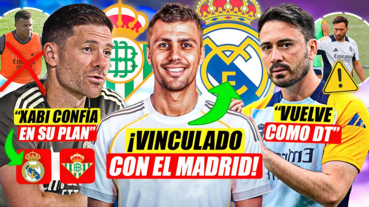 💣 DAVIDE ANCELOTTI REGRESA A MADRID | ¡RODRI OPCIÓN DEL REAL MADRID! | XABI ACLAMA A RODRYGO GOES