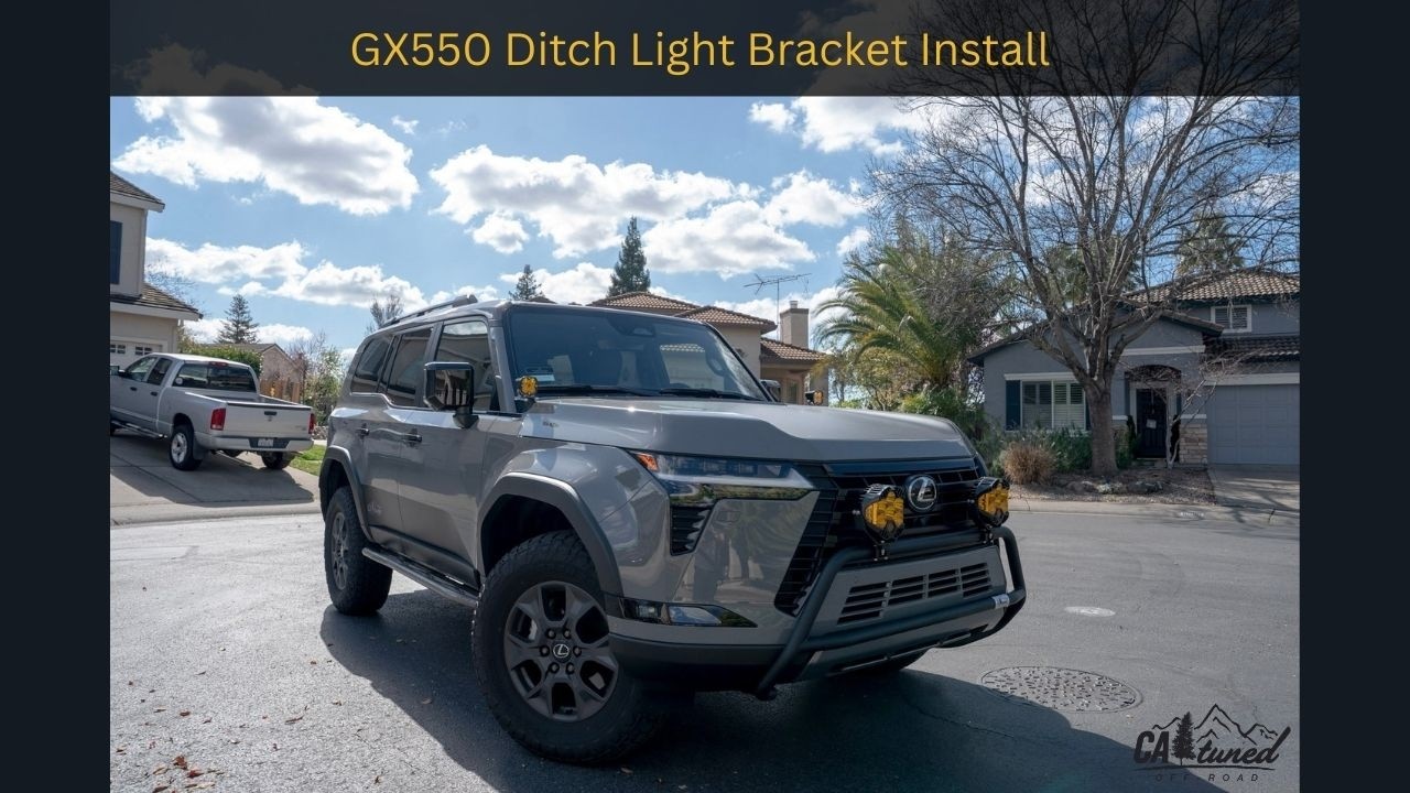 Watch: CATuned Off-Road 2026 Lexus GX550 Ditch Light Brackets