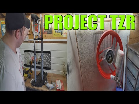 TZR125 Fork Rebuild & Wheel Powder Coating