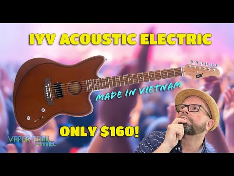 IYV Acoustic Electric Guitar - A Budget Acoustasonic Style Guitar!