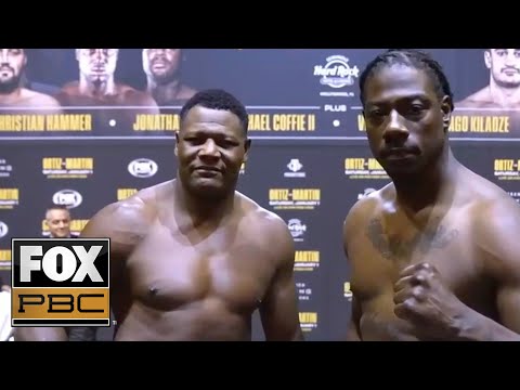 Luis Ortiz vs Charles Martin | WEIGH-IN | PBC ON FOX