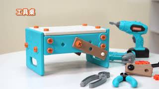 🔧 DIY Toolbox Toy | Electric Screwdriver + Build & Play Set