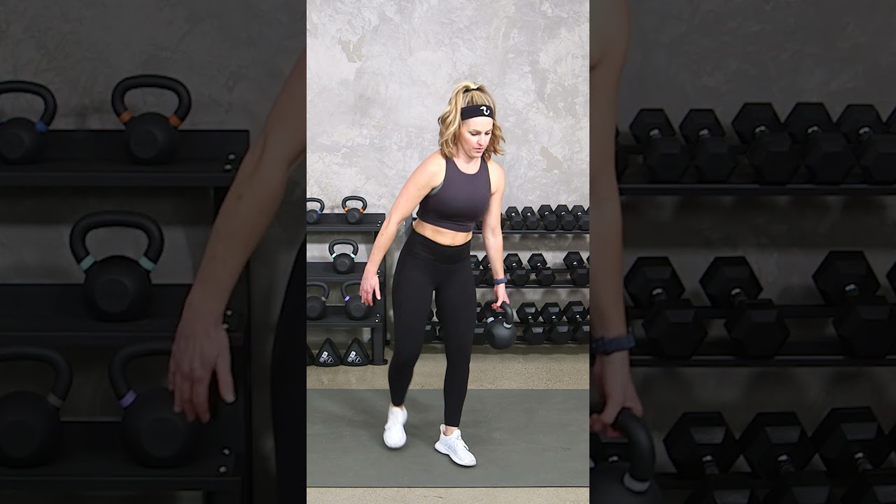 Kettlebell Lunge Handoff - YouTube