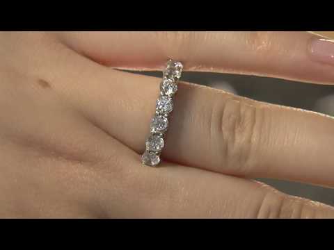 wr2095 claw set diamond eternity ring