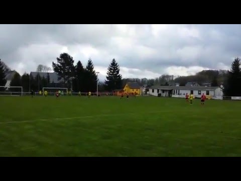 Vermeintliches Kopfballtor von Yves Hofmann im Heimspiel gegen den SV 90 Jöhstadt