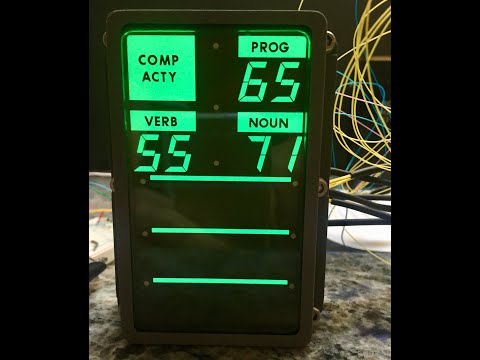 DSKY panel brought to life