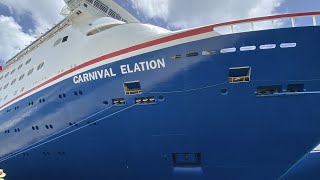 Carnival Elation Tour!