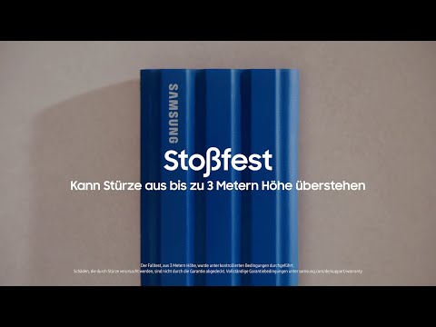 Samsung MU-PE1T0S/EU T7 Shield 1TB - Schwarz für PC/Mac/Tablet video preview