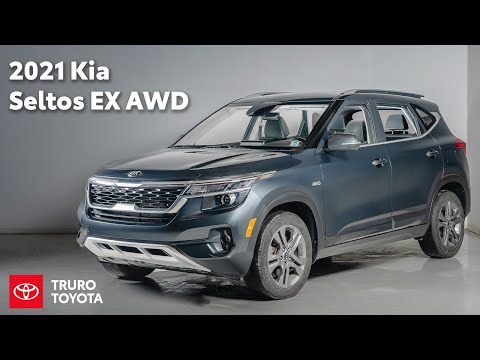 2021 Kia Seltos EX AWD in Gray for sale at Truro Toyota in Truro, NS