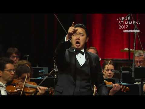 NEUE STIMMEN 2017 - Semifinal: Chen Zhiyuan sings "Miei rampolli femminini", La Cenerentola