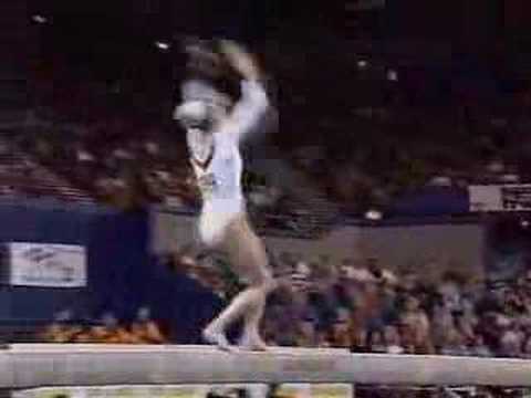 Shannon Miller - 1994 Worlds EF - Balance Beam