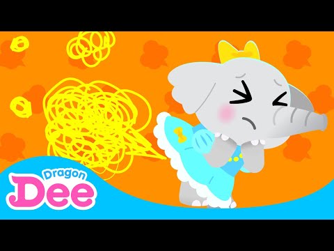 Ele-fart Elephant 💨 | Animal Star | Dragon Dee Songs for Children | Animal song