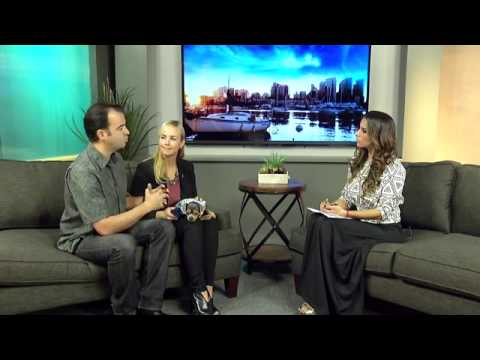 Danitza and Esteban Villanueva on Despierta San Diego on Univision