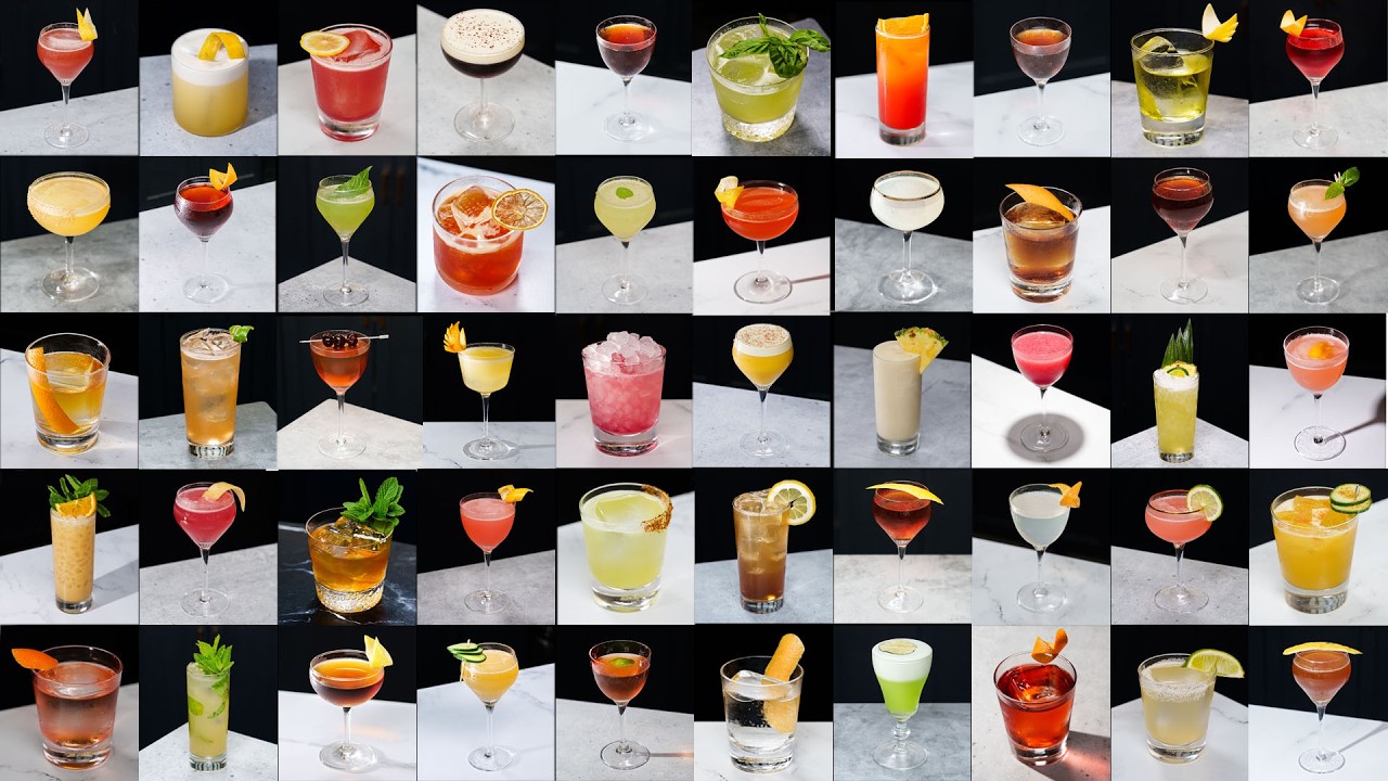 50 of the BEST Cocktails you never heard of
