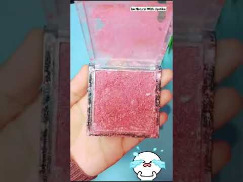 how to fix broken powder makeup without alcohol