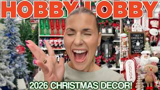 I CAN'T BELIEVE Hobby Lobby is already putting out CHRISTMAS DECOR! 🎄