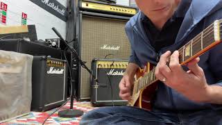 Video thumbnail for Marshall 1991 Reverb 75w 1x12 Solid State Combo Model #5275 Serial Z04577 by James Robinson-Wyatt