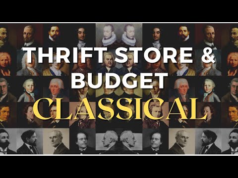 Thrift Store Haul of Budget Classical