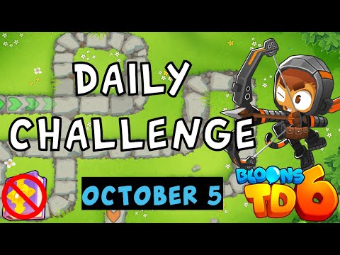 Bloons TD 6 Daily Challenge | Adiii527's Challenge | No MK No Powers | October 5 2023